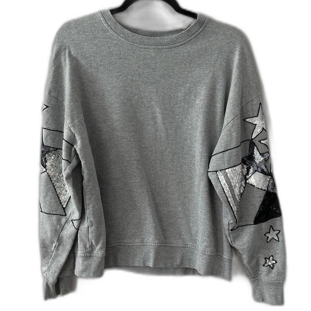 Top Shop Sequenced Stars Sweatshirt